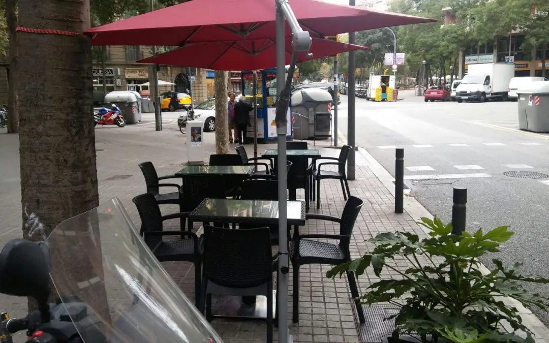 Licencia de terraza para local de pública concurrencia en Barcelona