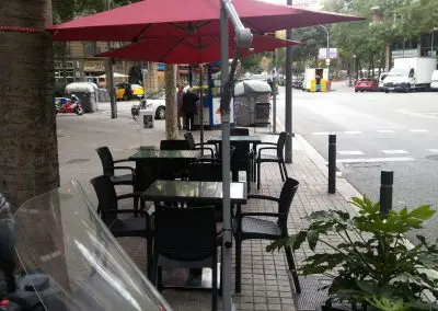 Licencia de terraza para local de pública concurrencia en Barcelona