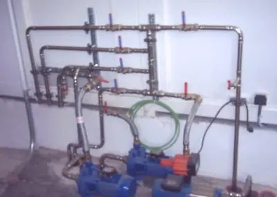 Proyecto de instalaciones. Manifold de válvulas para control de un centro de lavado