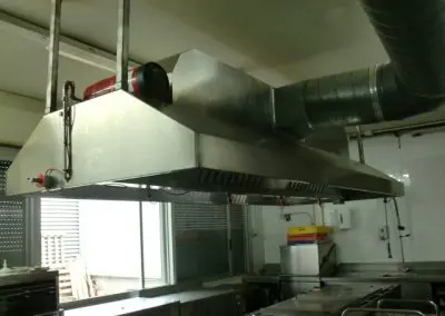 Proyecto contra incendios para restaurante